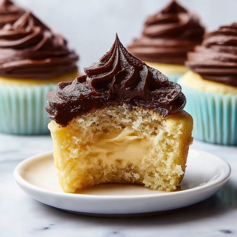 Boston Cream Pie Cupcakes Recipe