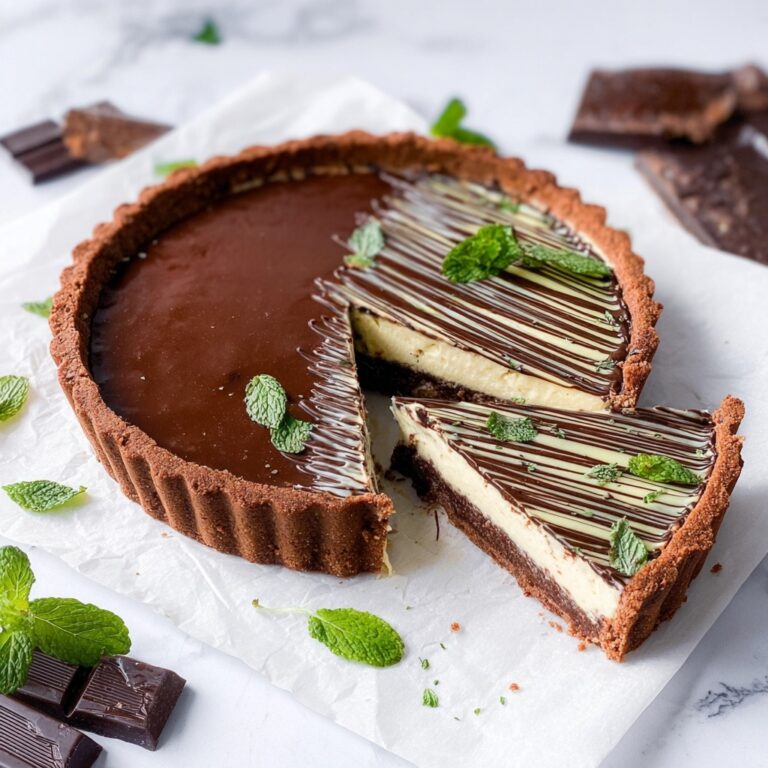 Vegan Mint Chocolate Tart Recipe