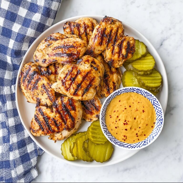 Pickle Brined Grilled Chicken Thighs Recipe
