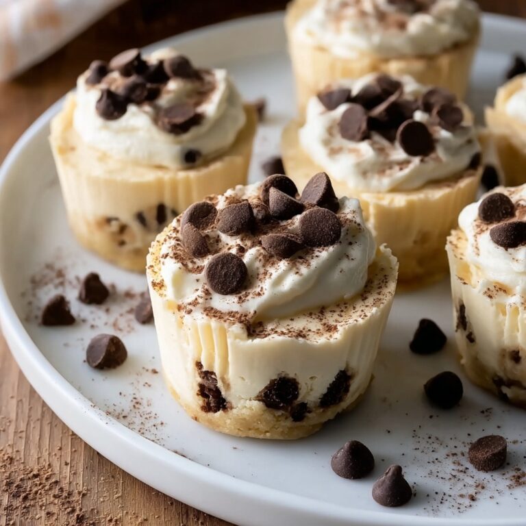 High Protein Yogurt Cookie Dough Cups Recipe