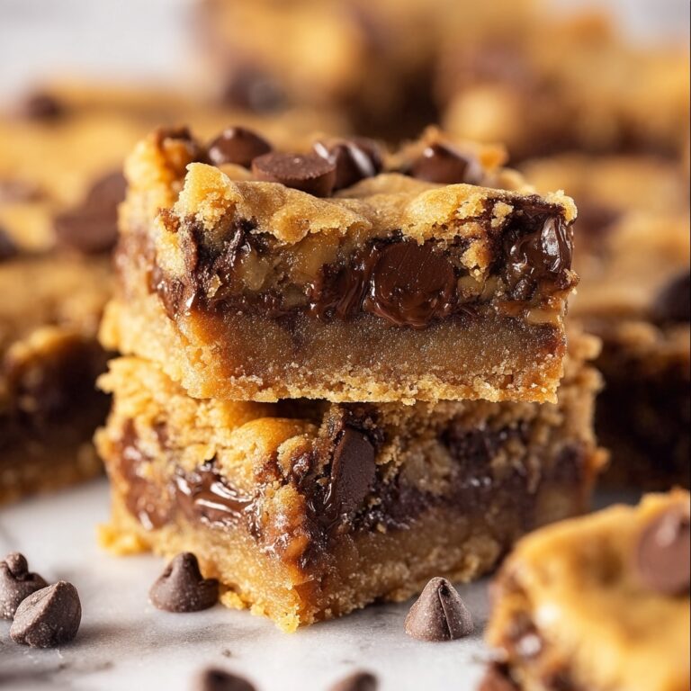 Lazy Chocolate Chip Cookie Bars Recipe