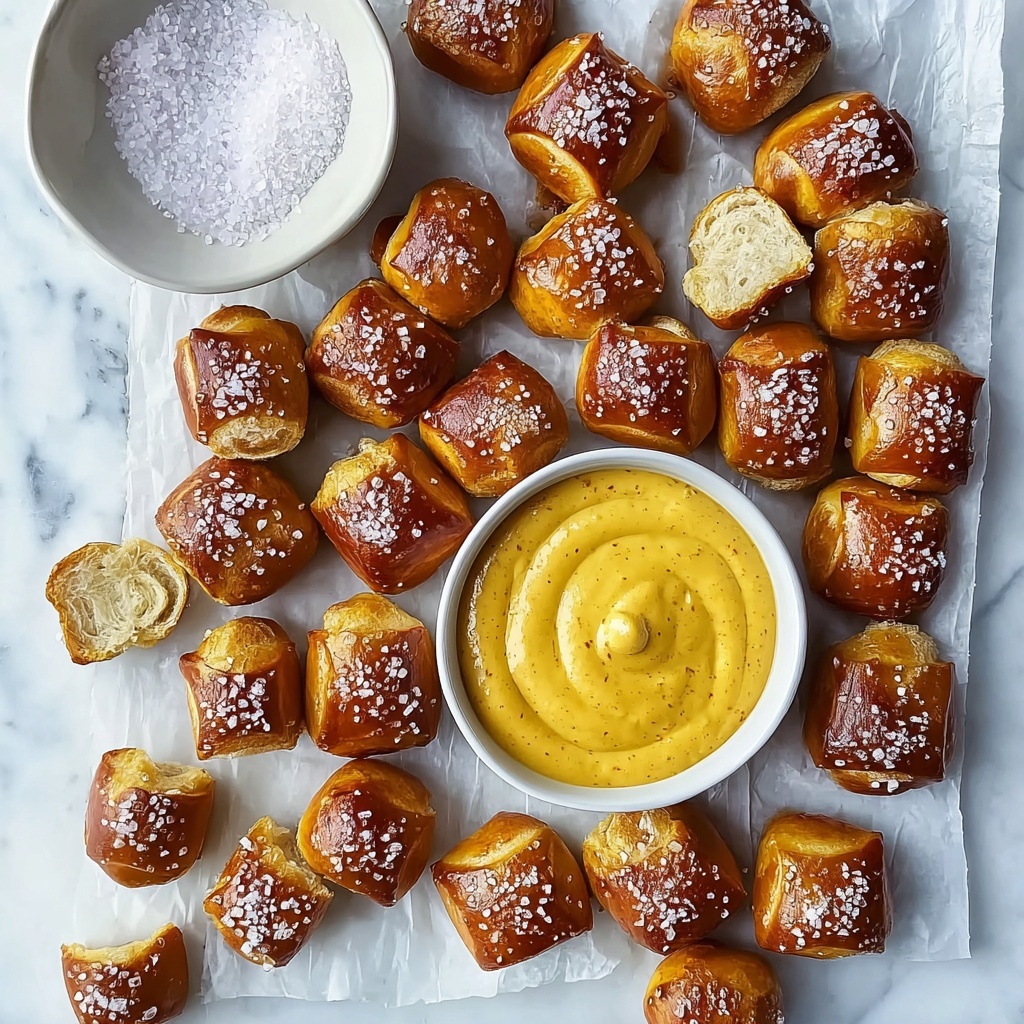 Easy Sourdough Pretzel Bites Recipe - Recipe Image