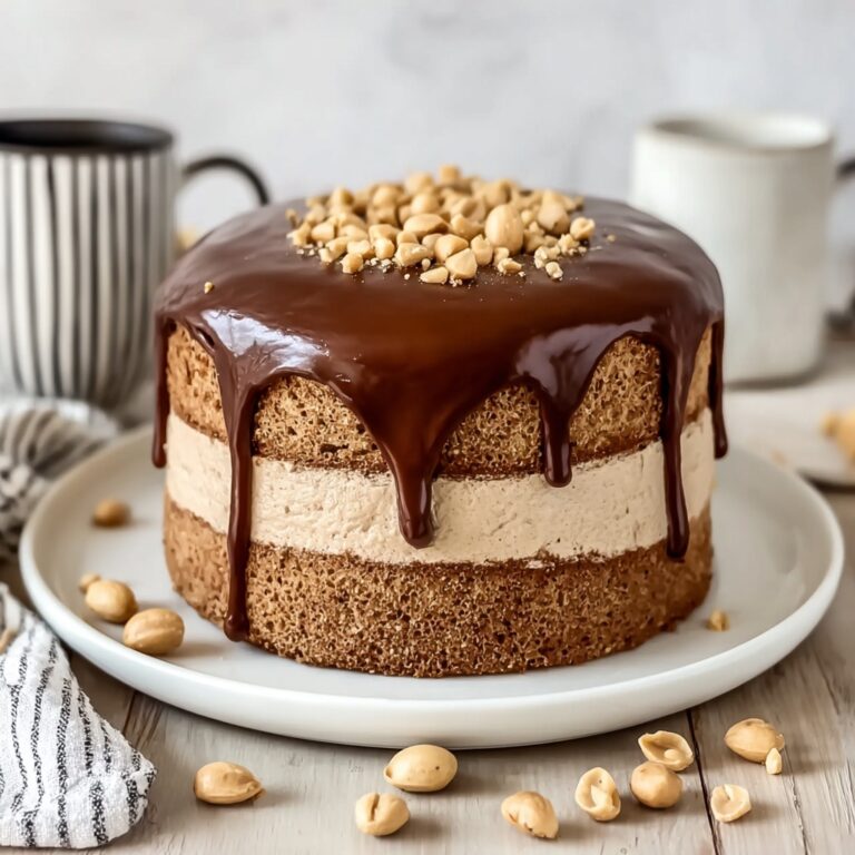 Mini Keto Peanut Butter Chocolate Cake Recipe