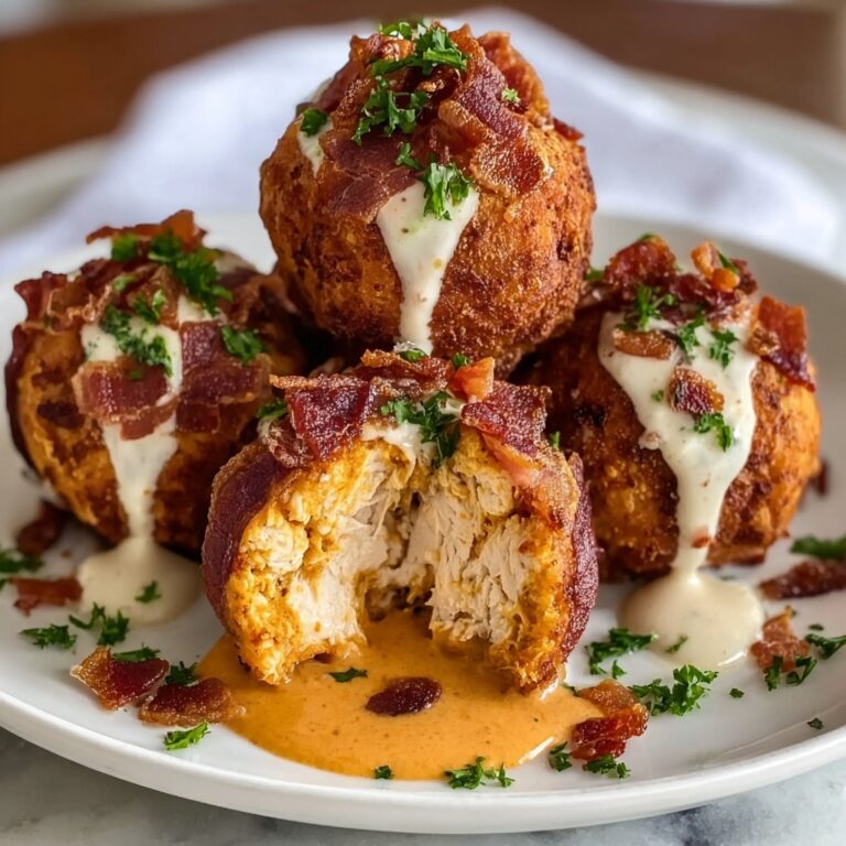 Buffalo Chicken Bacon Mozzarella Bombs Recipe