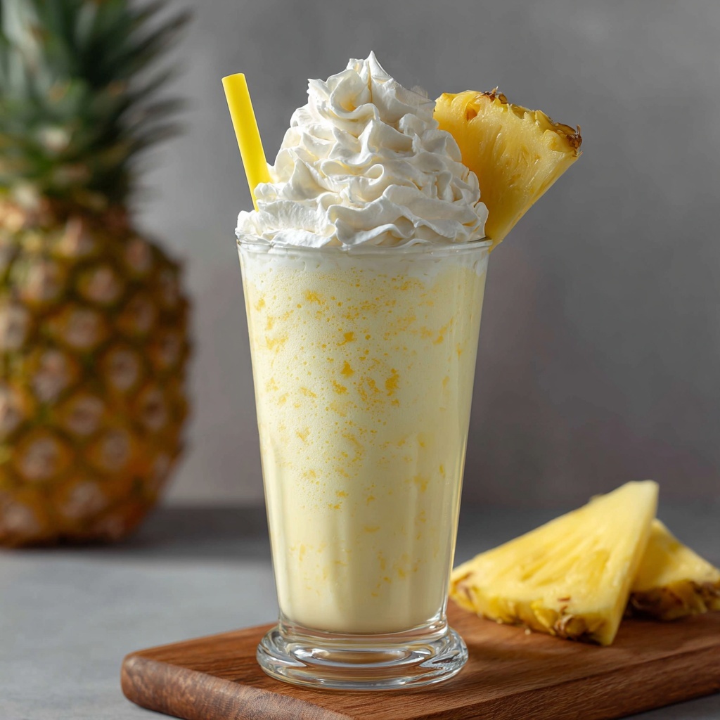 Pina Colada Milkshakes Recipe - Recipe Image