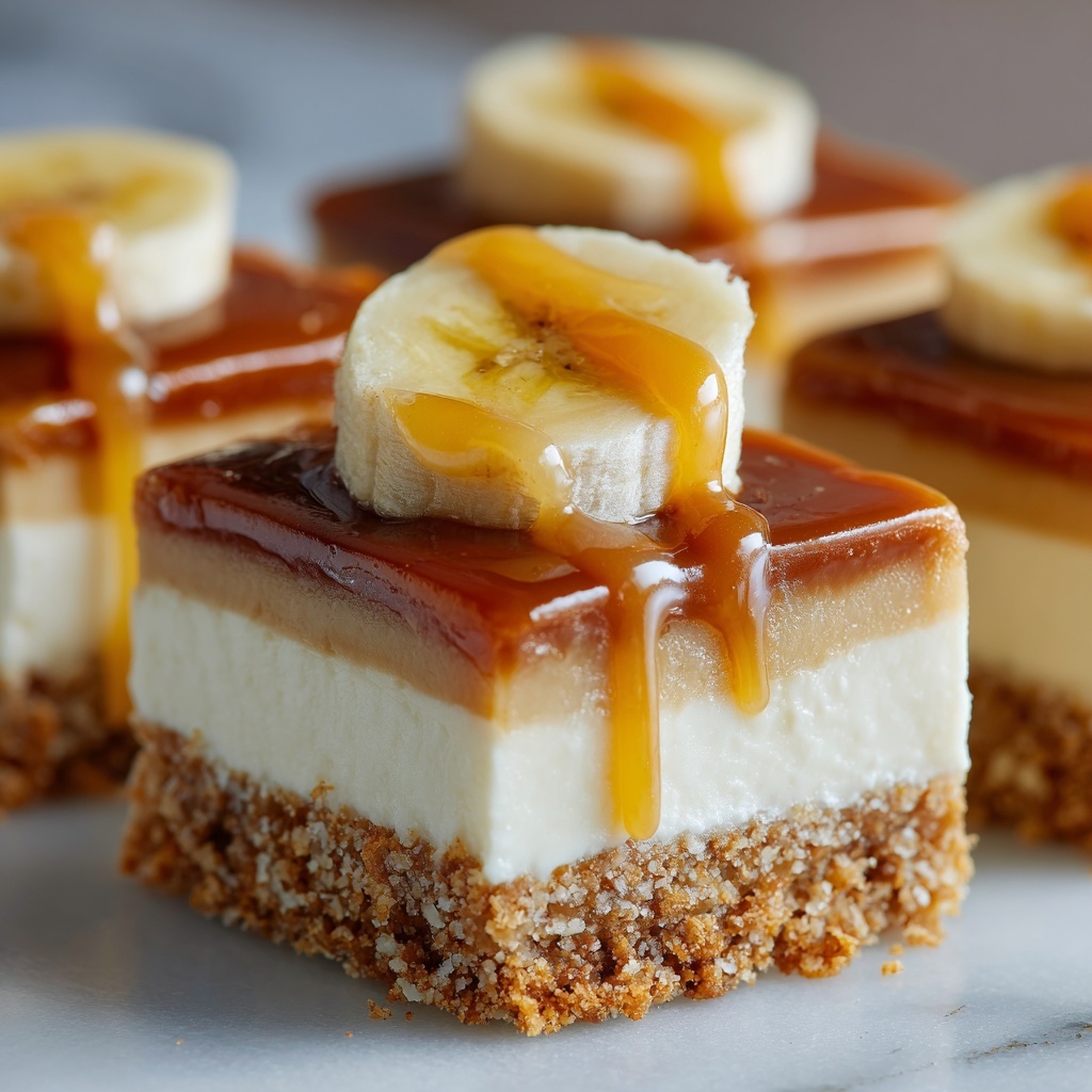 Banana Cream Cheese Bars Recipe - Recipe Image
