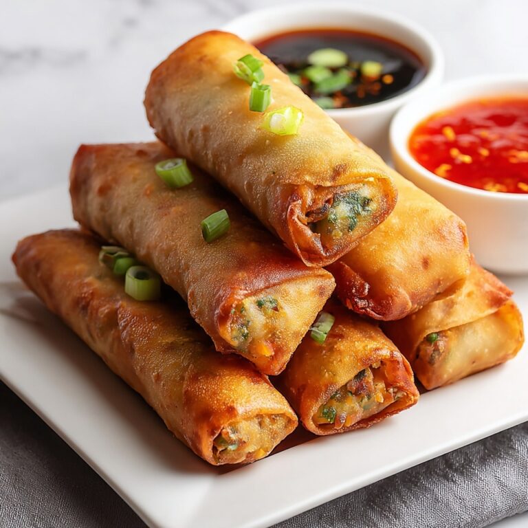 Crispy Air Fryer Spring Rolls Recipe