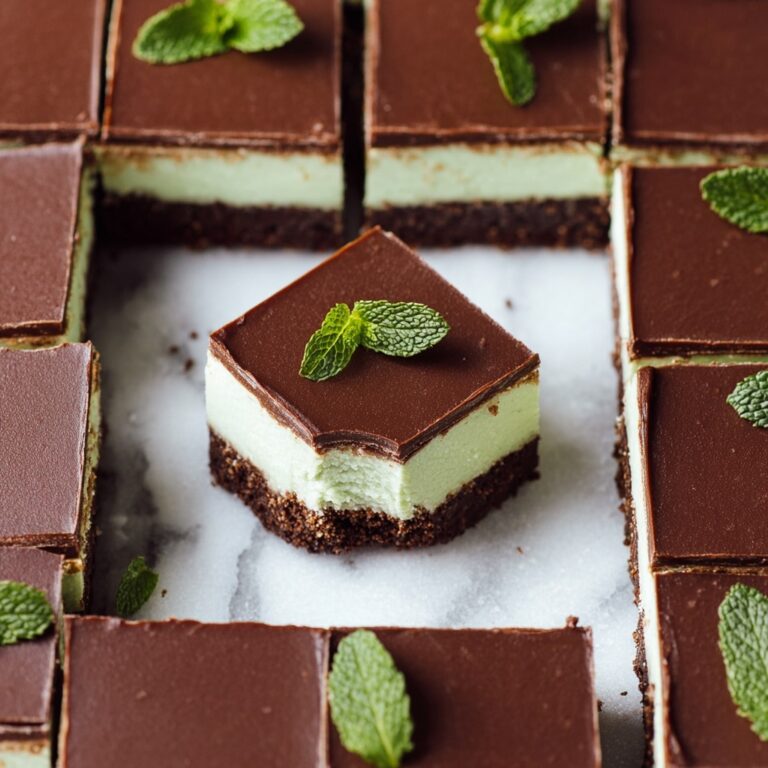 Vegan Mint Chocolate Slice Recipe