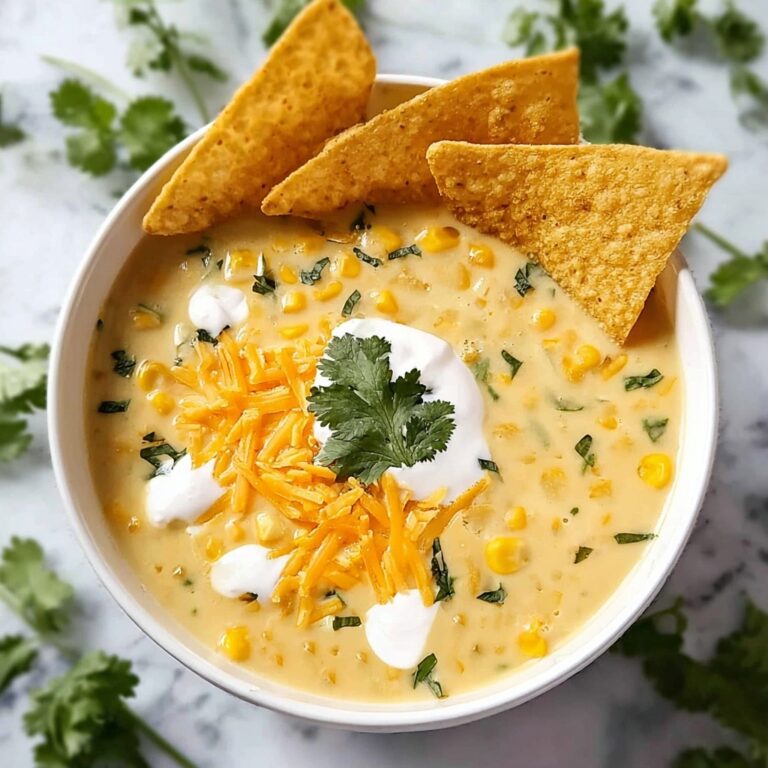 Creamy Green Enchilada Chicken Soup Recipe