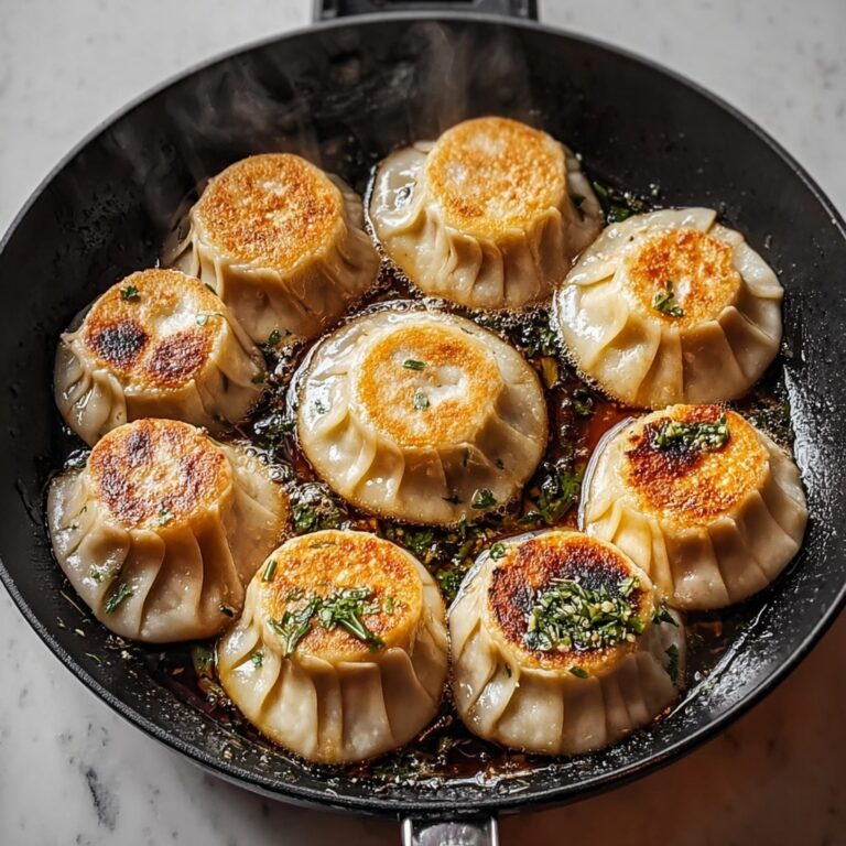 Crispy Pan-Fried Dumplings with Your Favorite Filling Recipe