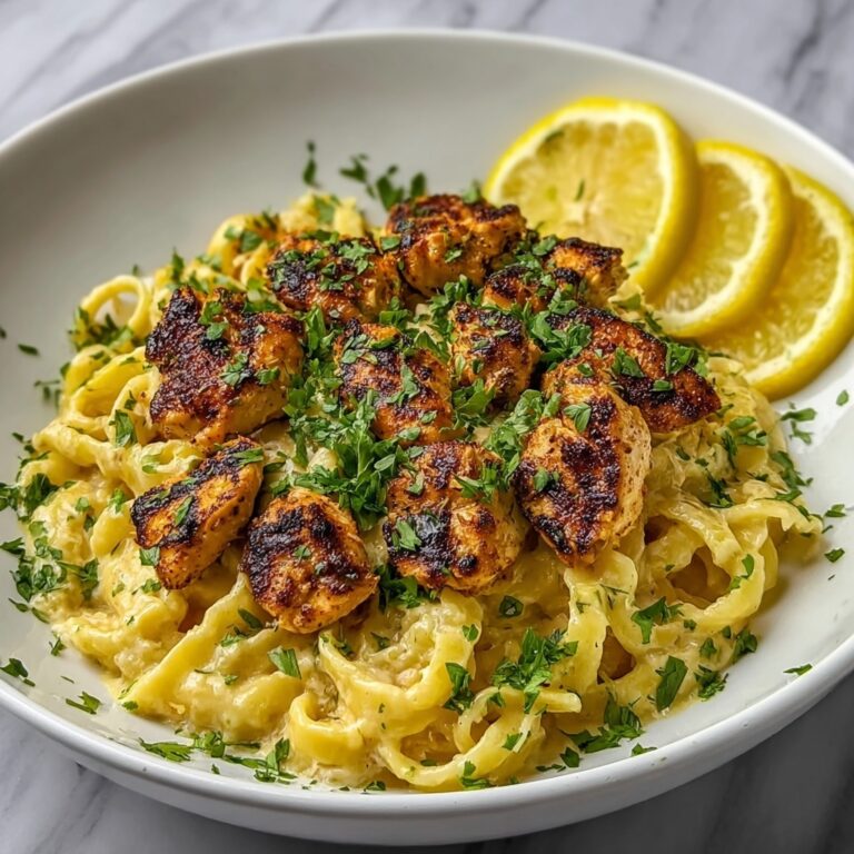 Cowboy Butter Chicken Pasta Linguine Recipe