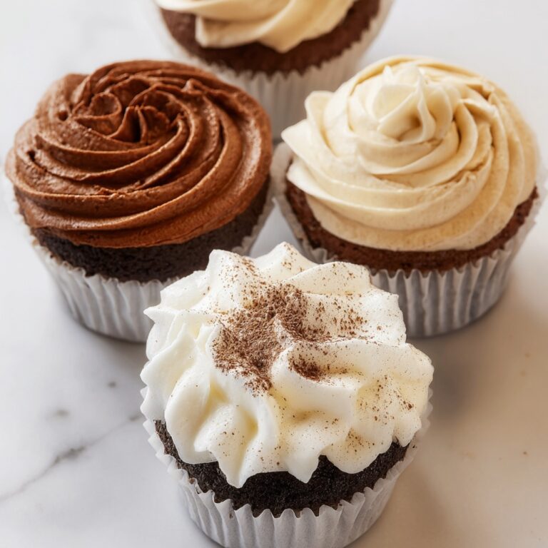 Buttercream Icing for Cupcakes (Vanilla and Chocolate) Recipe