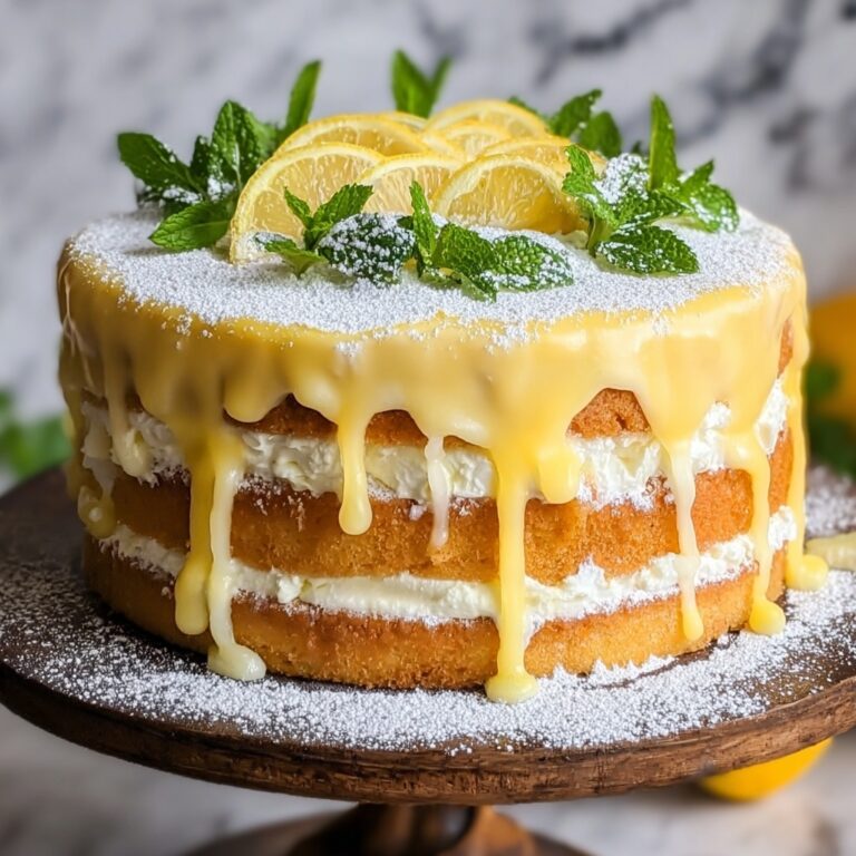 Limoncello Mascarpone Cake – Bright & Elegant Dessert Recipe