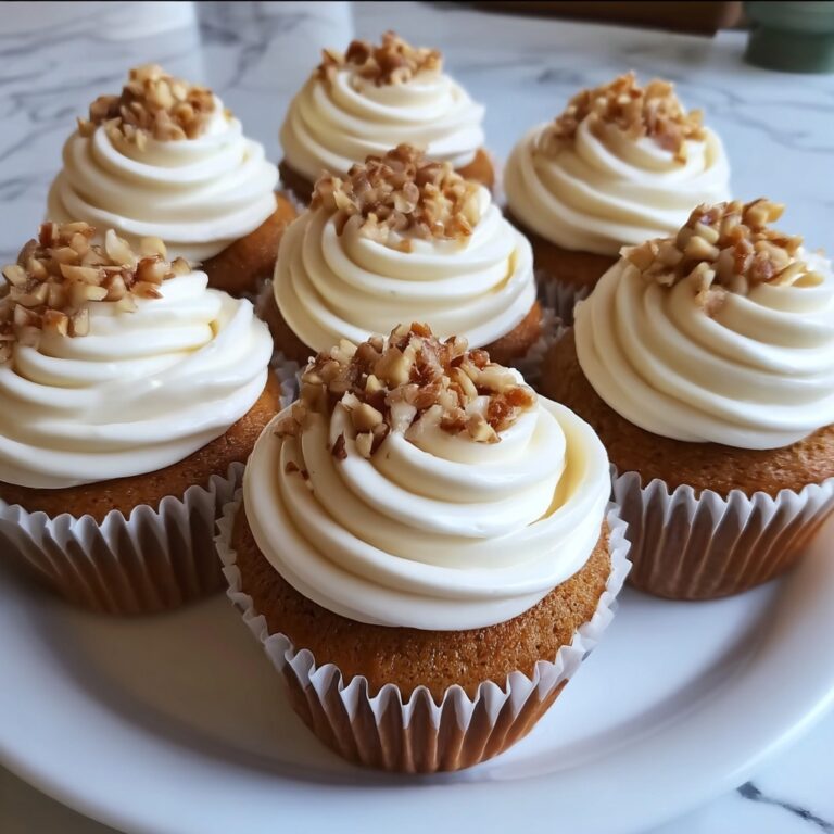 Homemade Carrot Cake Cupcakes Recipe