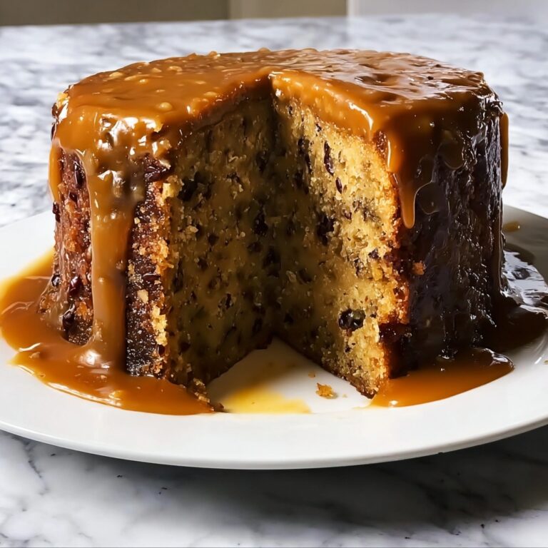 Date Honey Cake with Lemon Glaze Recipe