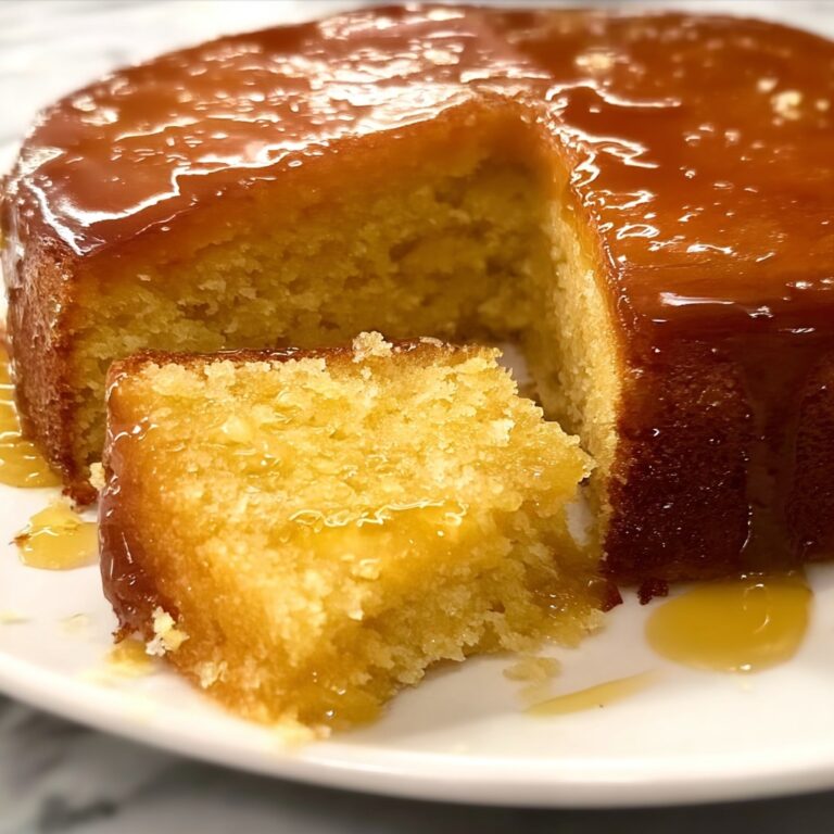 Treacle Citrus Pudding Cake Recipe