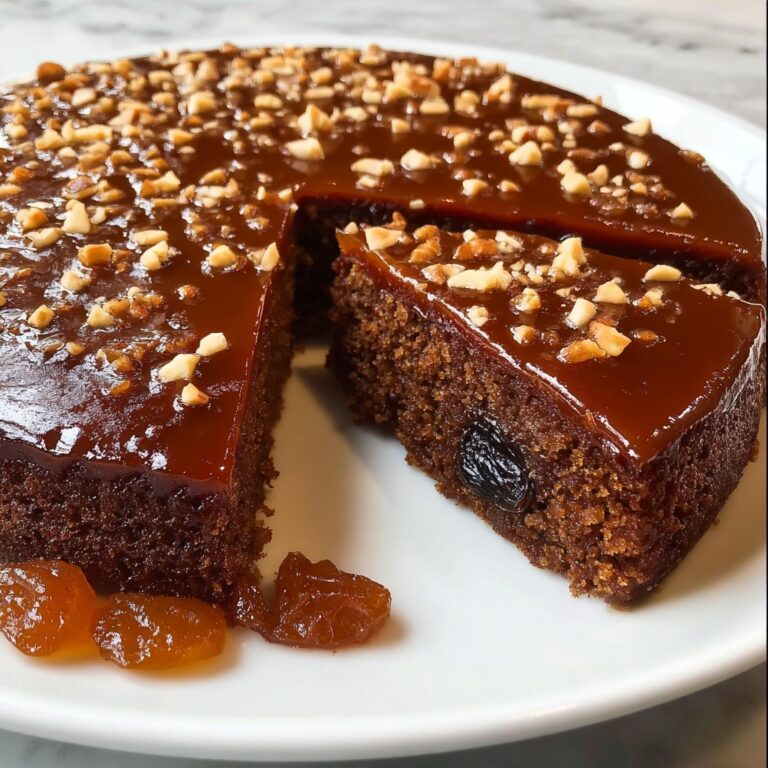 Victorian-Style Date & Molasses Cake Recipe
