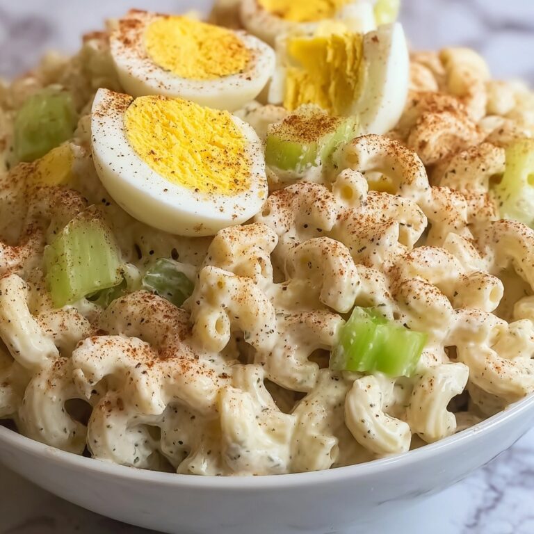 Deviled Egg Macaroni Salad Recipe