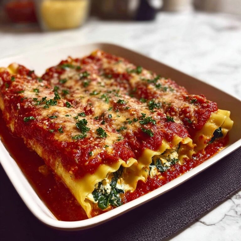 Manicotti: 7 Divine Layers of Comforting Cheesy Goodness Recipe