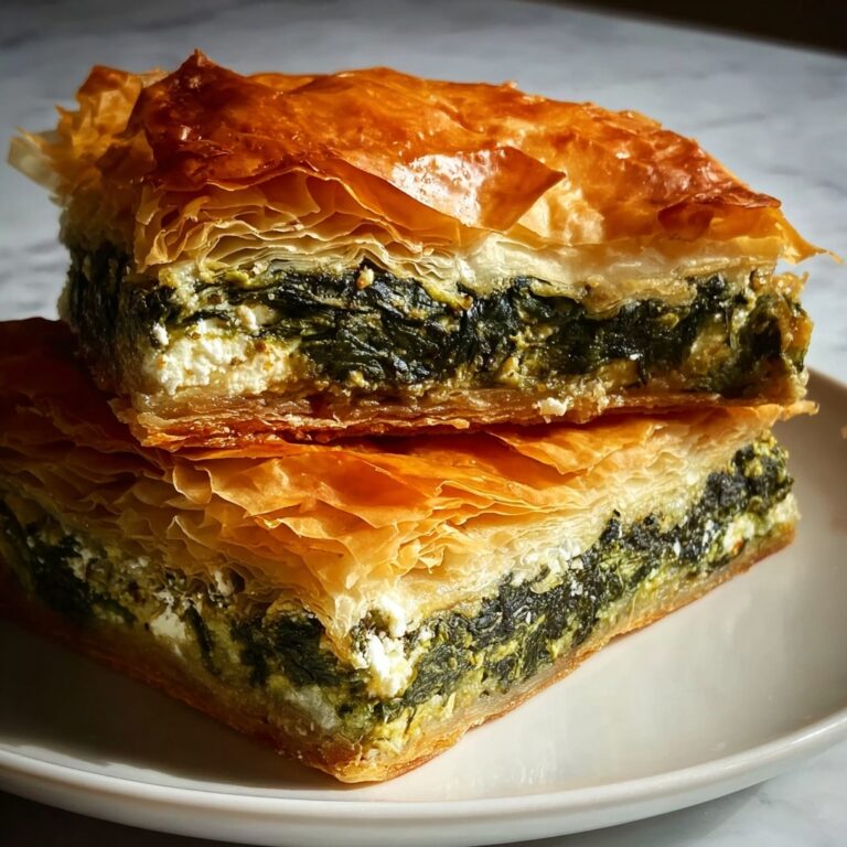 Spanakopita II: 7 Irresistible Layers of Flavorful Bliss Recipe