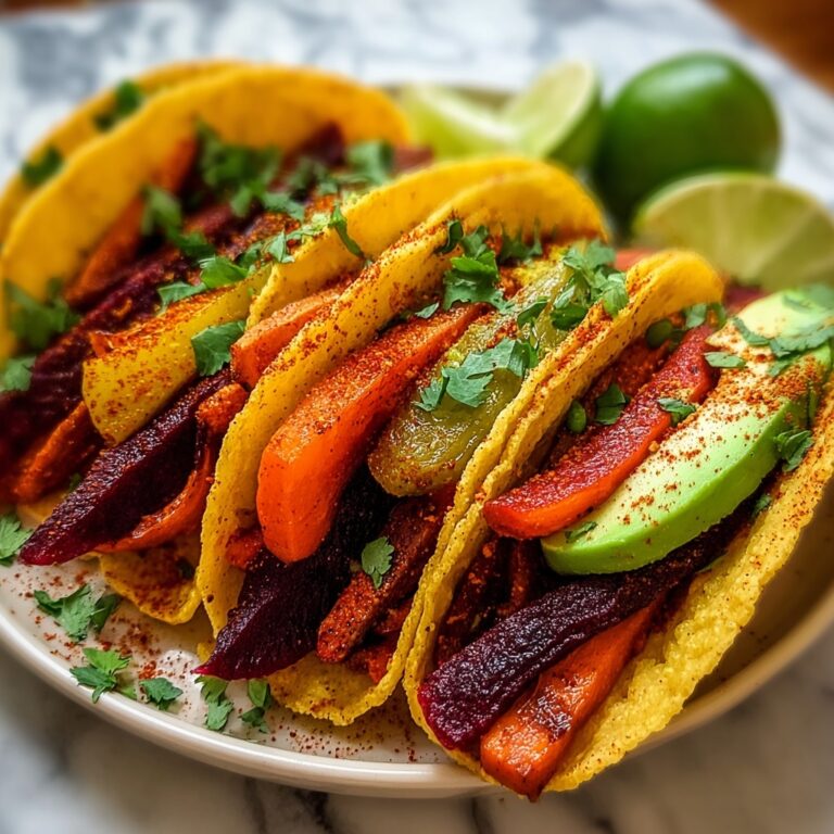 Roasted Root Veggie Tacos Recipe