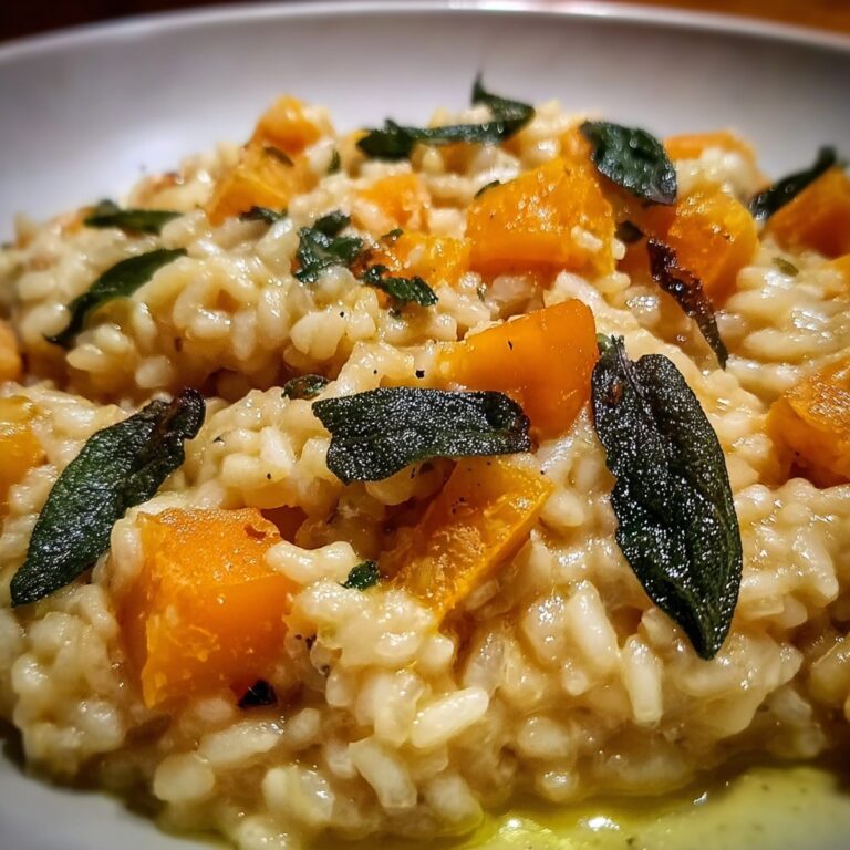 Roasted Butternut Squash Farro Risotto Recipe
