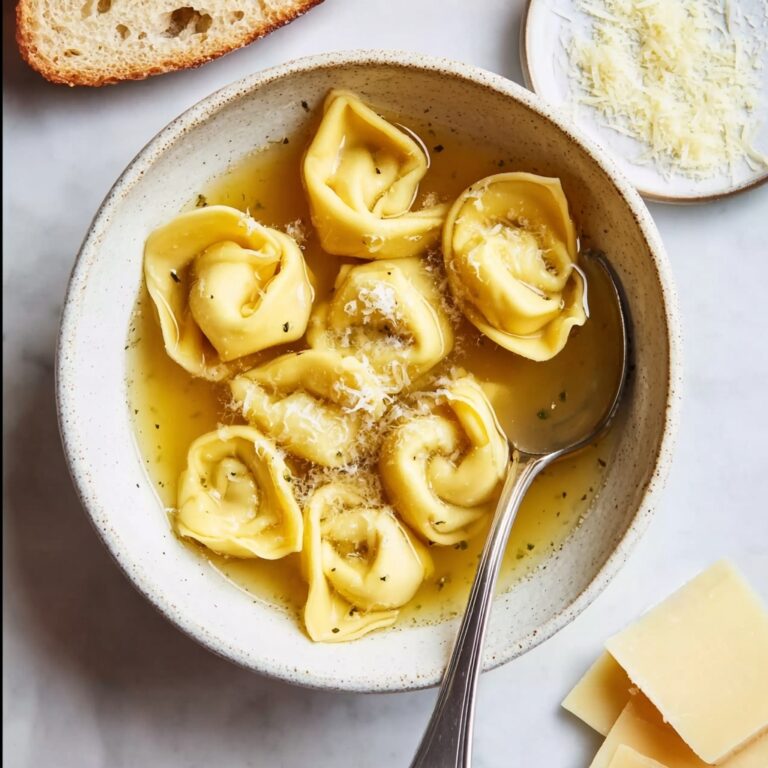 Delicious Tortellini in Brodo: A Cozy Vegan Comfort Bowl Recipe