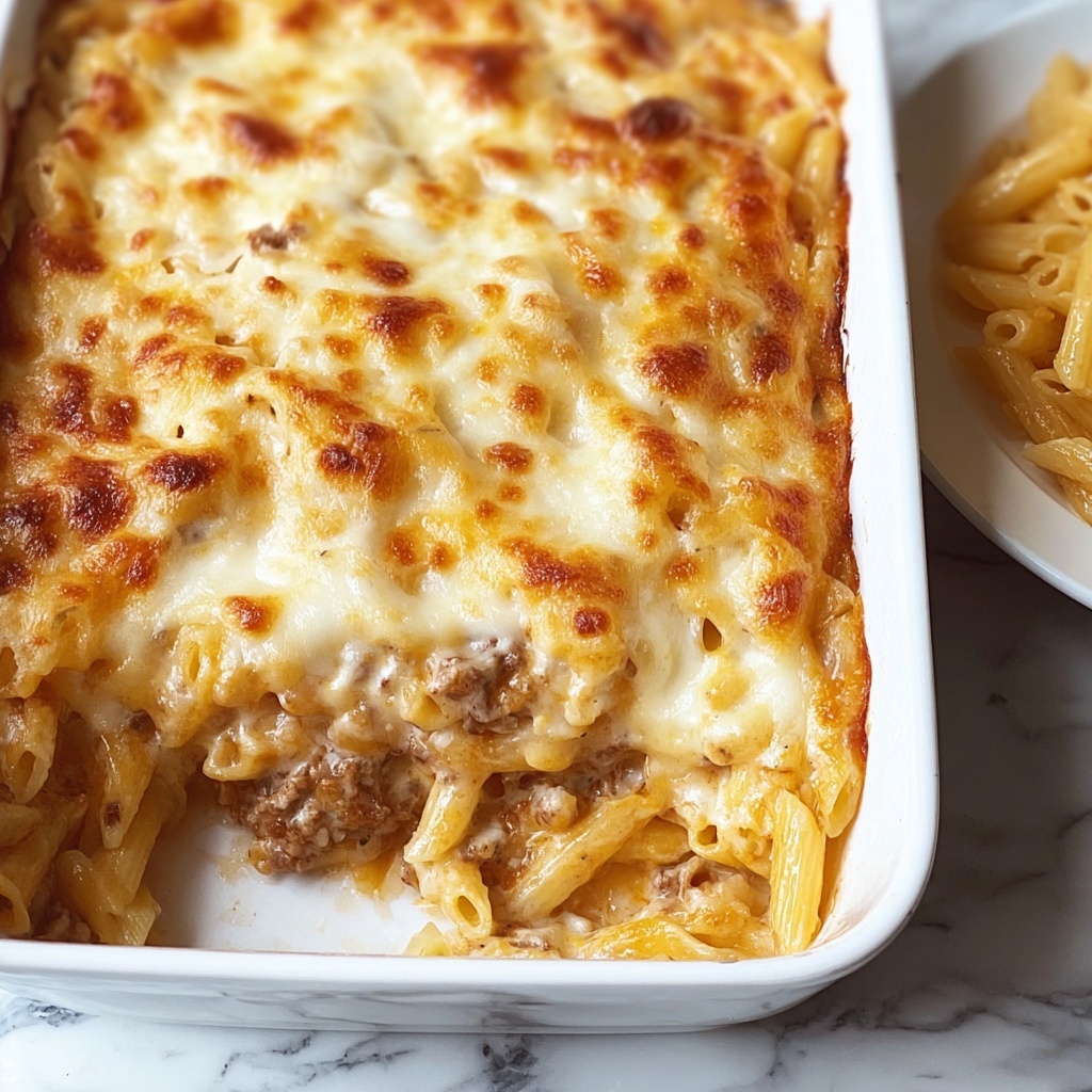 Paula Deen's Amazing Chicken Pasta Casserole Recipe - Recipe Image