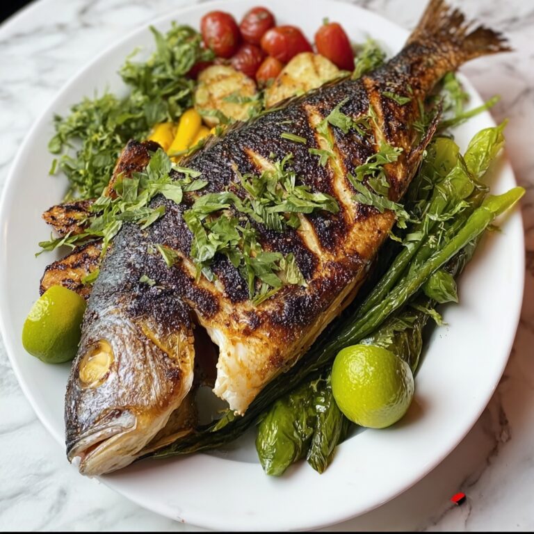 Iraqi Grilled Carp Recipe