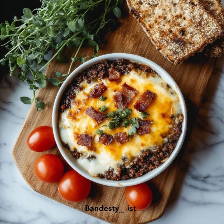 Low-Carb Bacon Cheeseburger Casserole Recipe