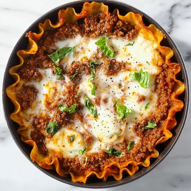 Easy One-Pan Skillet Lasagna Recipe