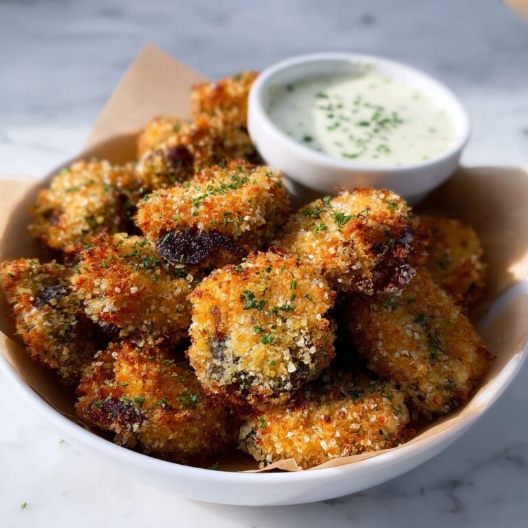 Air Fryer Ranch Crusted Chicken Bites Recipe